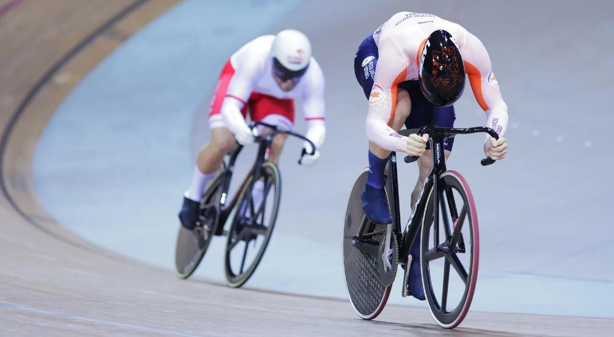 MŚ w kolarstwie torowym: Mateusz Rudyk tuż za podium, Harrie Lavreysen ze złotem w sprincie