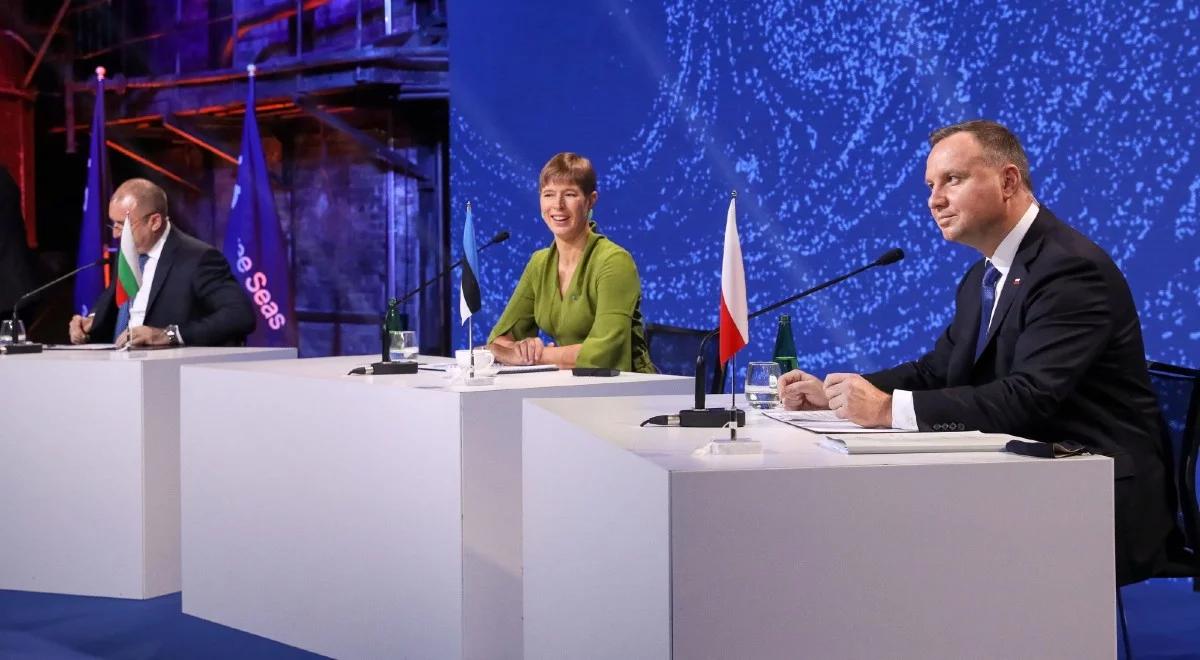 Szczyt Trójmorza w Tallinie. Andrzej Duda spotkał się z prezydentami Estonii i Bułgarii