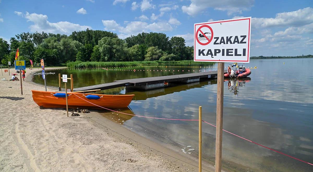 Złe informacje dla urlopowiczów. Kolejne zamknięte kąpieliska