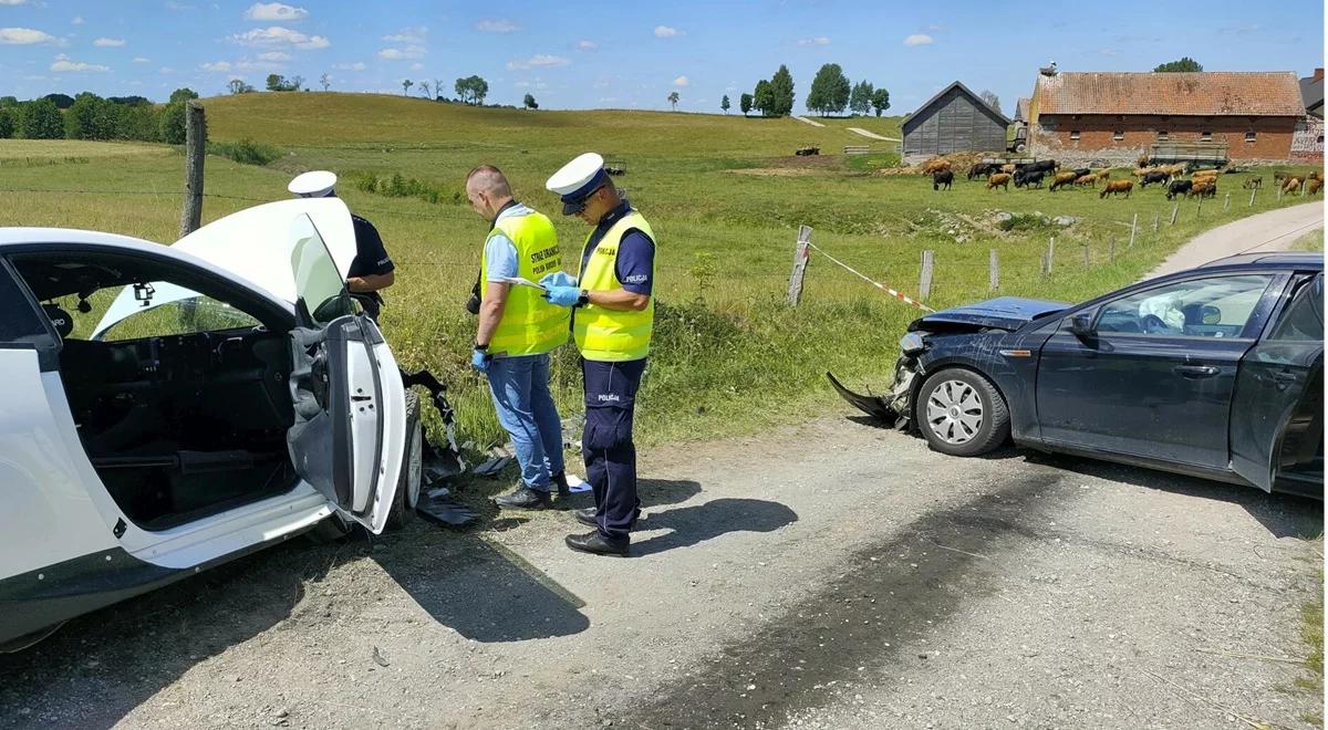 Wypadek Ogiera. Francuz opuścił szpital, policyjne czynności zamiast Rajdu Polski