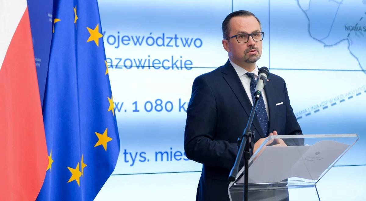 Horała o CPK: będzie stymulował rozwój gospodarczy. Kluczowa strategiczna współpraca rządu i samorządu