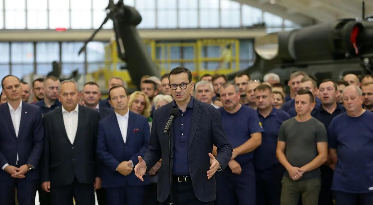 Black Hawki będą produkowane w Mielcu? Premier Morawiecki: rozmowy są na dobrej drodze