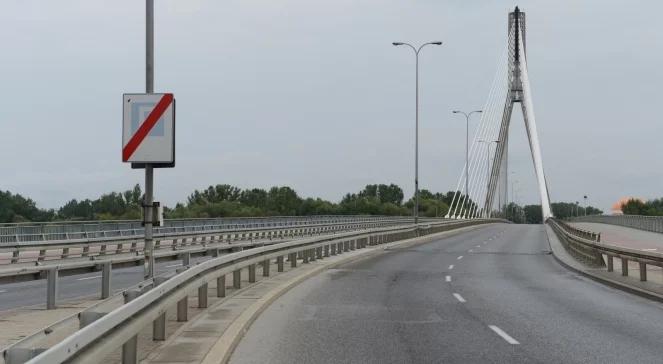 Wisłostrada i Most Świętokrzyski nadal zamknięte