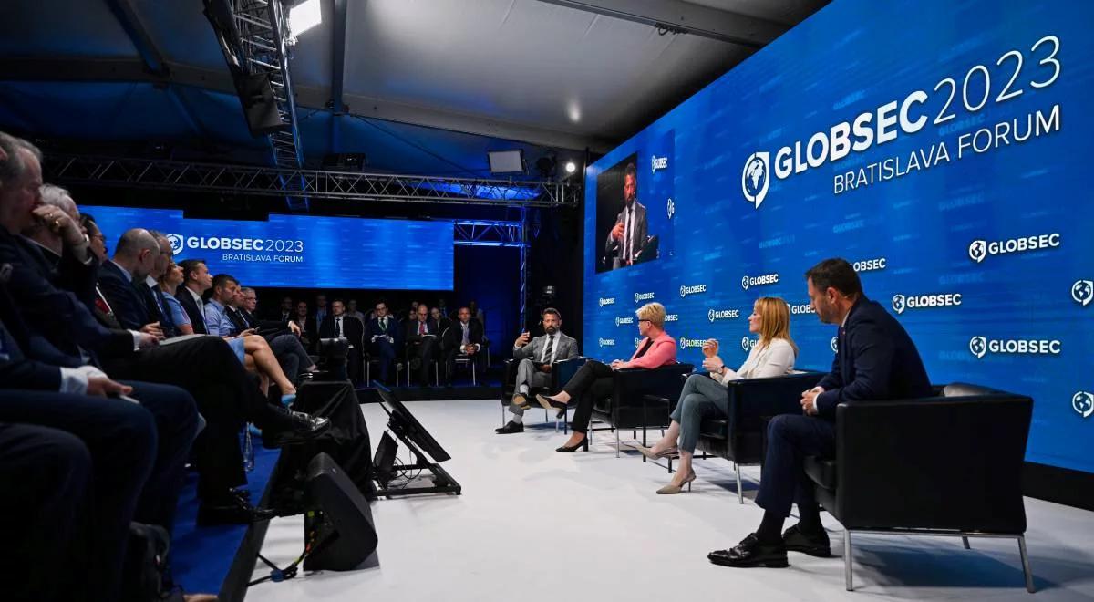 Europa w obliczu agresji Rosji. Minister Zbigniew Rau na konferencji Globsec