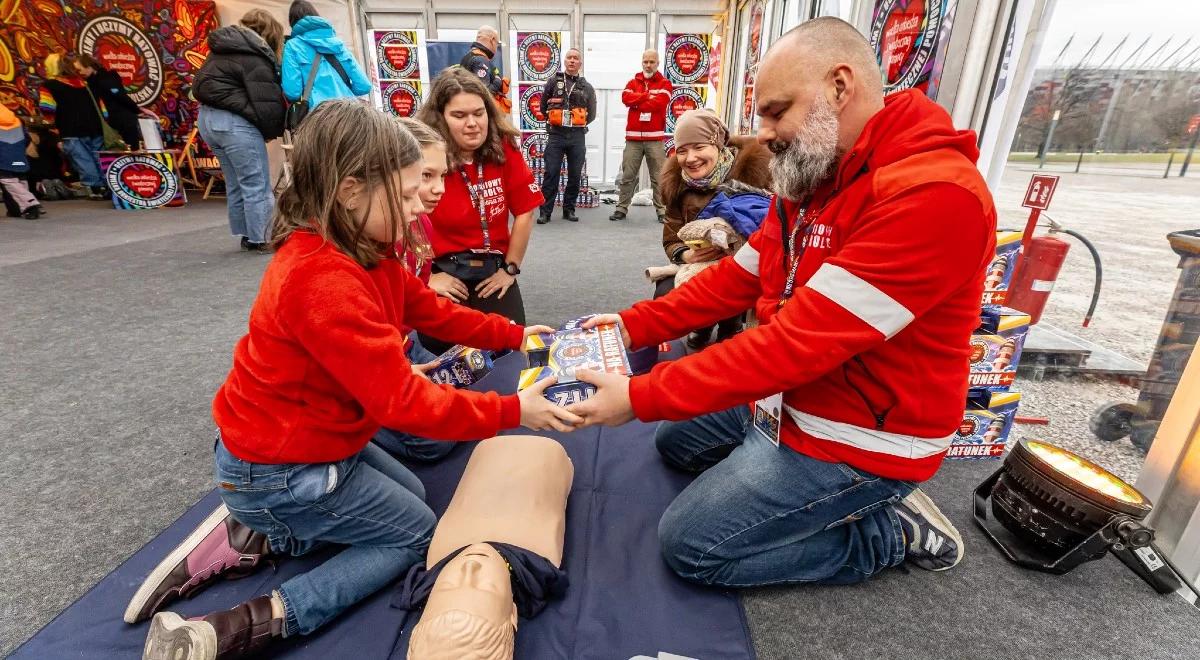 32. Finał WOŚP. Ratujemy i Uczymy Ratować. Nauka pierwszej pomocy pod okiem służb