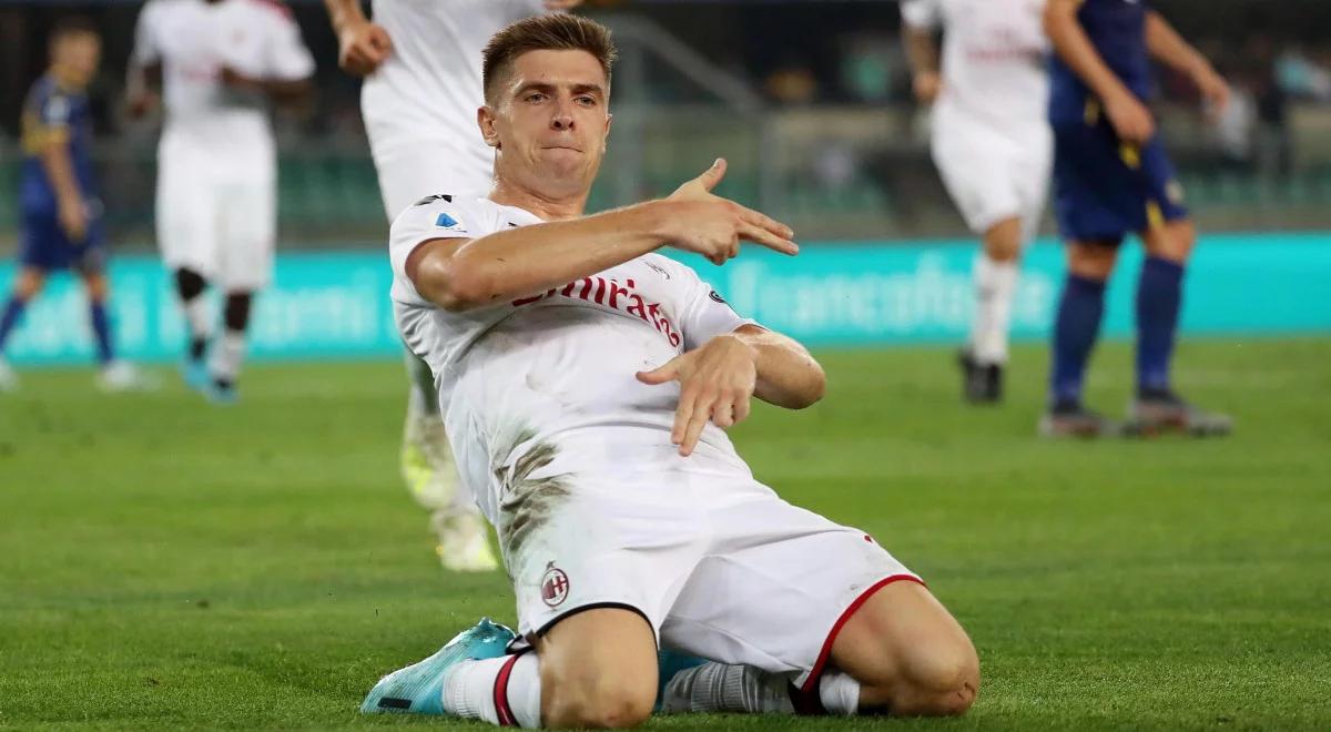 Serie A: przełamanie Krzysztofa Piątka i czerwona kartka Mariusza Stępińskiego. Milan lepszy od Hellasu 