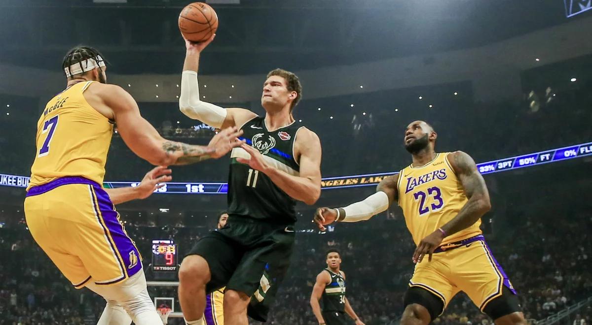NBA: starcie na szczycie. Milwaukee Bucks lepsi od Los Angeles Lakers