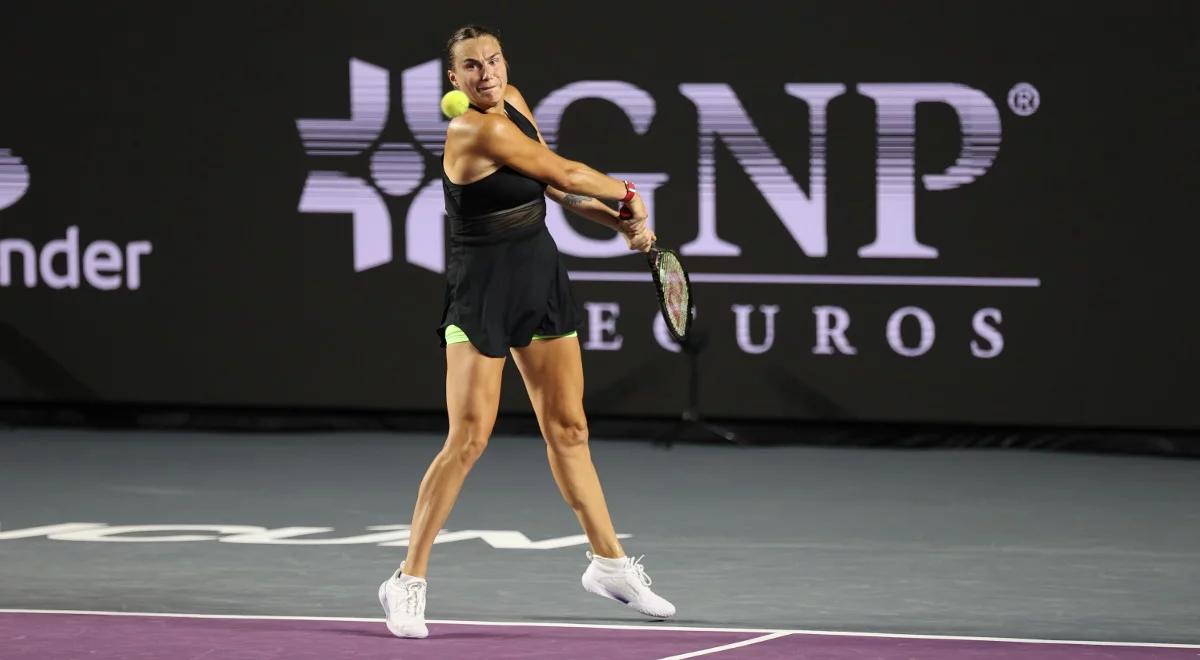 WTA Finals: Aryna Sabalenka rozbiła Marię Sakkari. Jelena Rybakina nie wytrzymała presji w meczu z Jessicą Pegulą