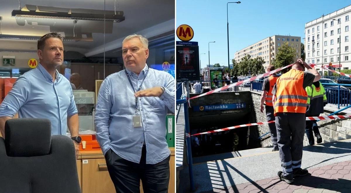 Pożar w warszawskim metrze. Rafał Trzaskowski ujawnił skalę zniszczeń