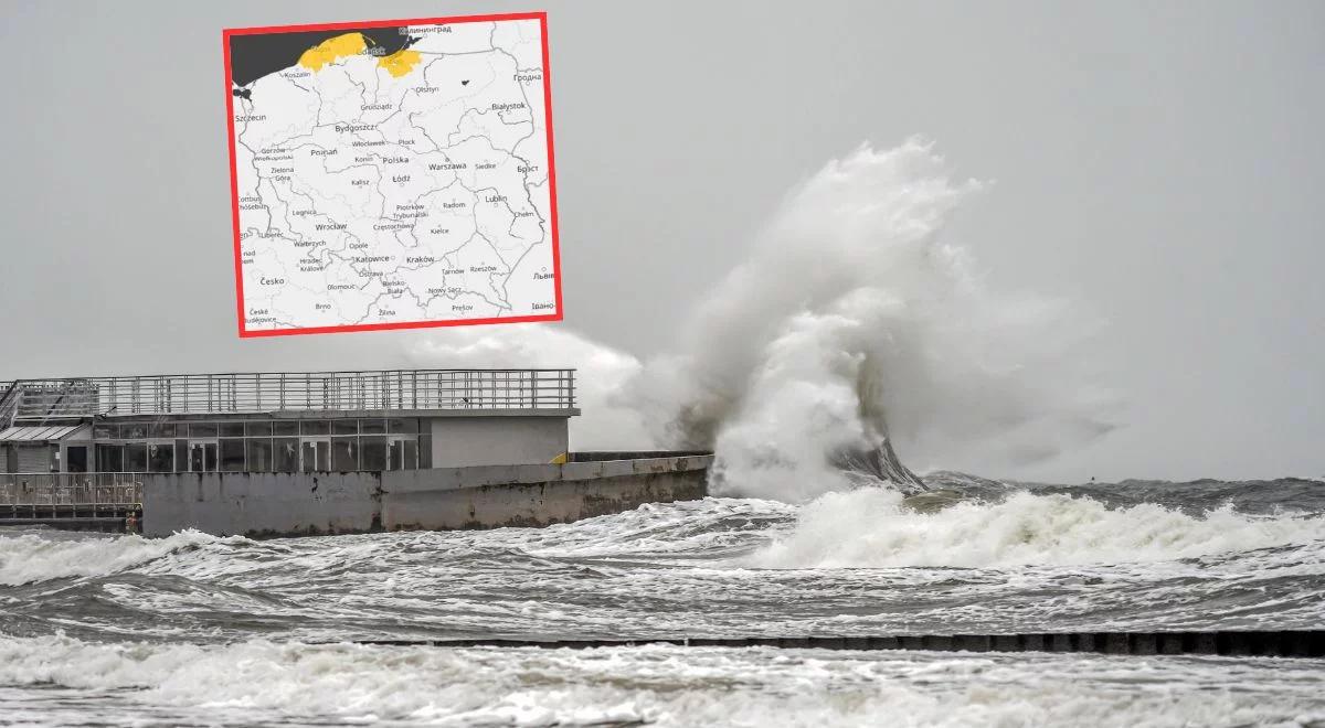 Alerty IMGW. Zagrożone trzy nadmorskie województwa