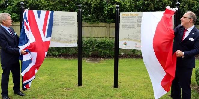 W Londynie odsłonięto tablice poświęcone Polskim Wojskom Lądowym. "Aby oddać hołd i okazać wdzięczność"