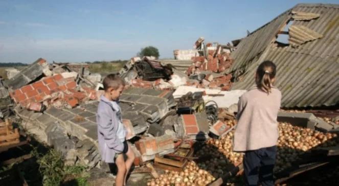 Krajobraz po burzy. Setki osób czekają na pomoc