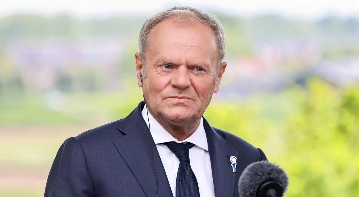Tusk: afera mieszkaniowa Nawrockiego brzydko pachnie