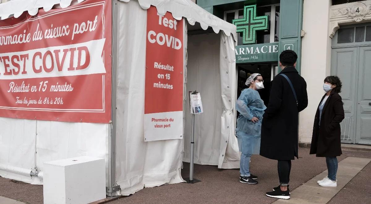 Koronawirus we Francji i we Włoszech. Liczby zakażeń najwyższe od początku pandemii