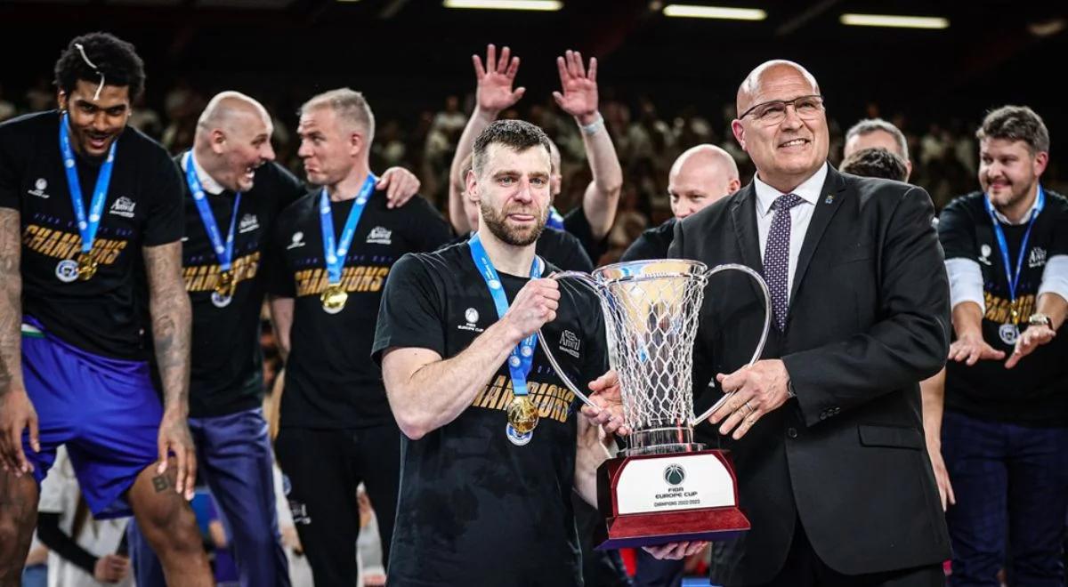 Anwil Włocławek wygrał Puchar Europy FIBA. Prezes klubu z wyjątkowym przesłaniem do kibiców