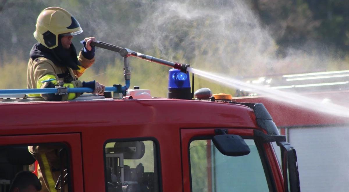 Wielkopolskie. Pożar sortowni śmieci w Piotrowie Pierwszym