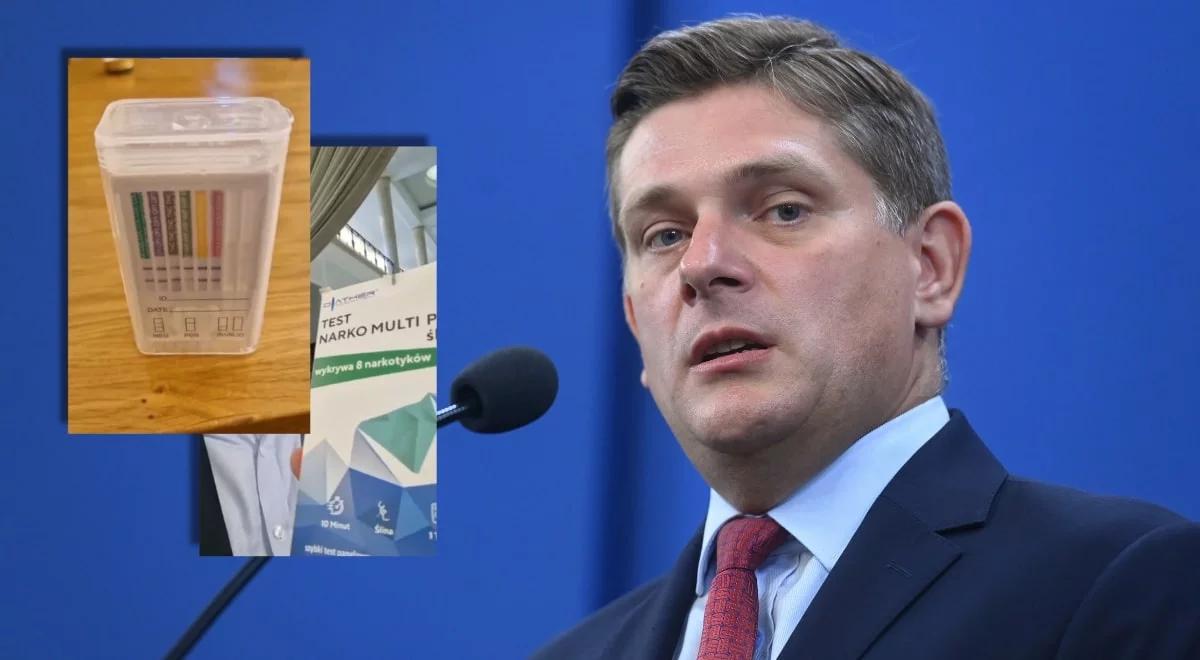 Wczoraj alko, dzisiaj narko. Dwa testy, jeden poseł PiS