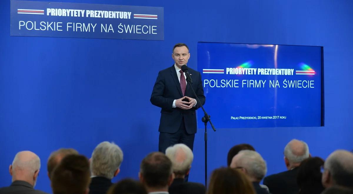 Prezydent do przedsiębiorców: chcę wspierać wasze interesy