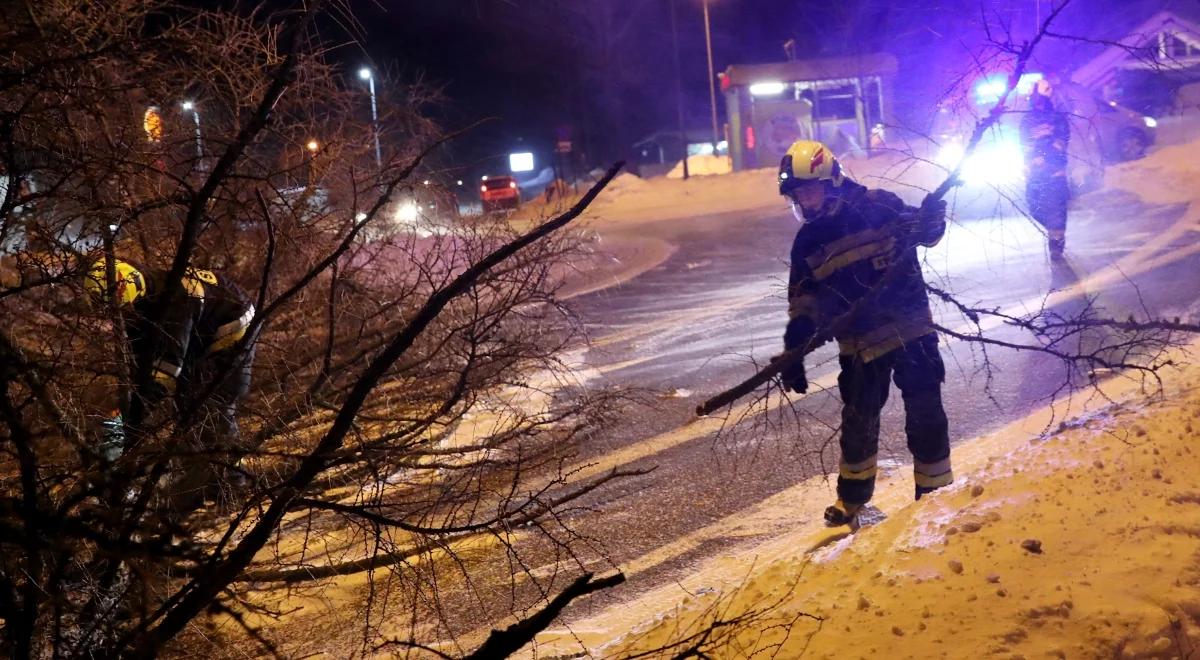 Strażacy mają pełne ręce roboty. Wszystko przez pogodę