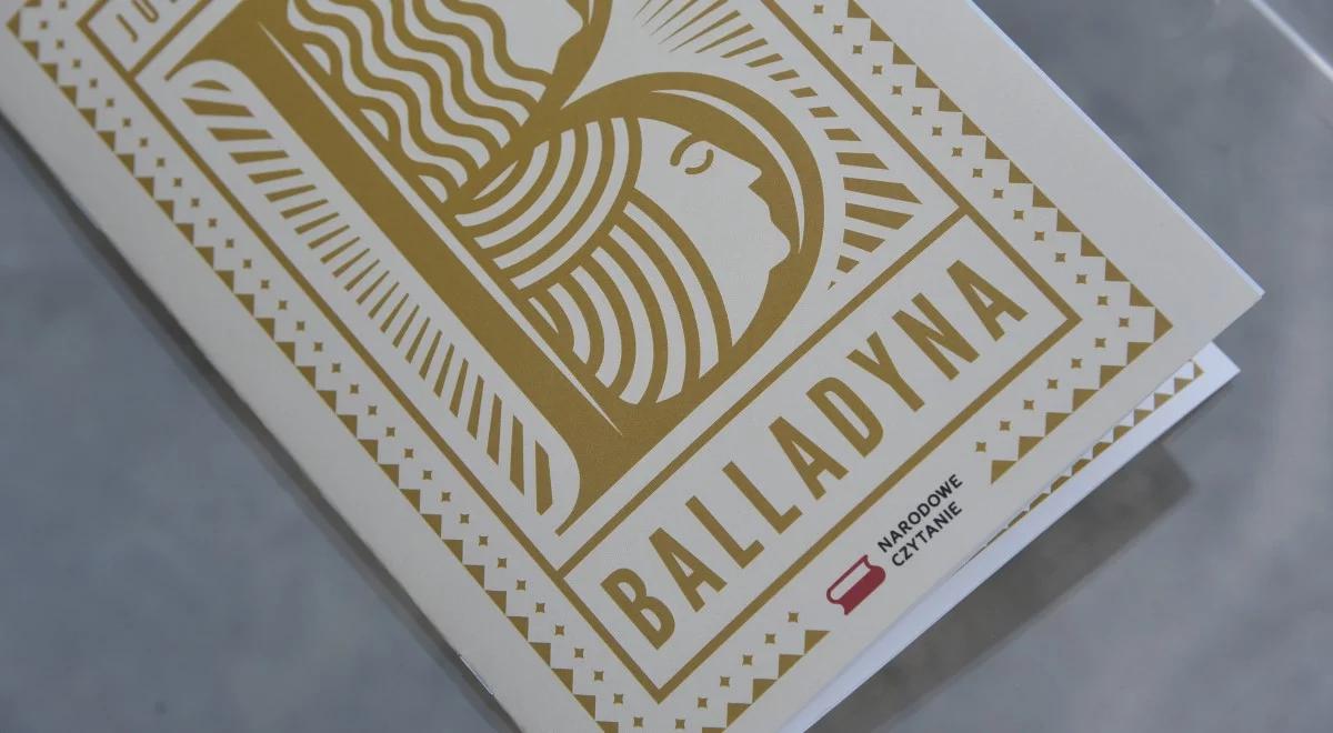 Narodowe Czytanie 2020. Literaturoznawca: warto wracać do "Balladyny"