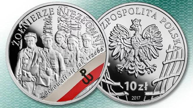 "Wyklęci przez komunistów żołnierze niezłomni". Nowa seria monet NBP