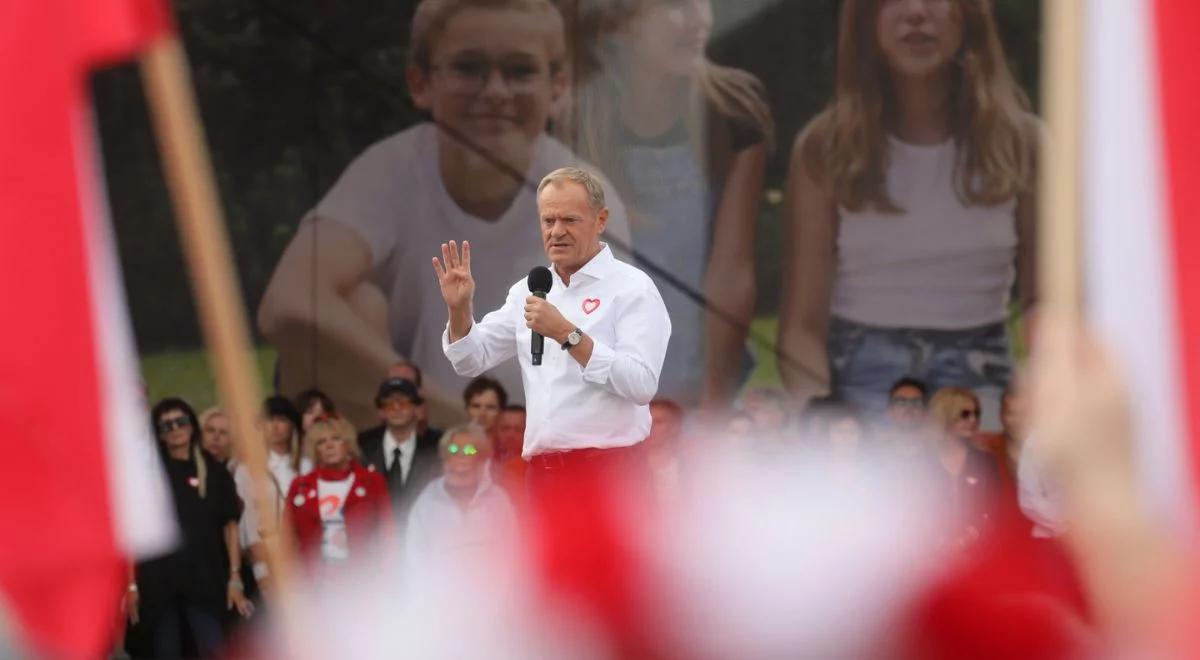 Czarnek o marszu KO: jeszcze nikt w ten sposób wyborów nie wygrał. "Miał być milion, było 100 tysięcy"