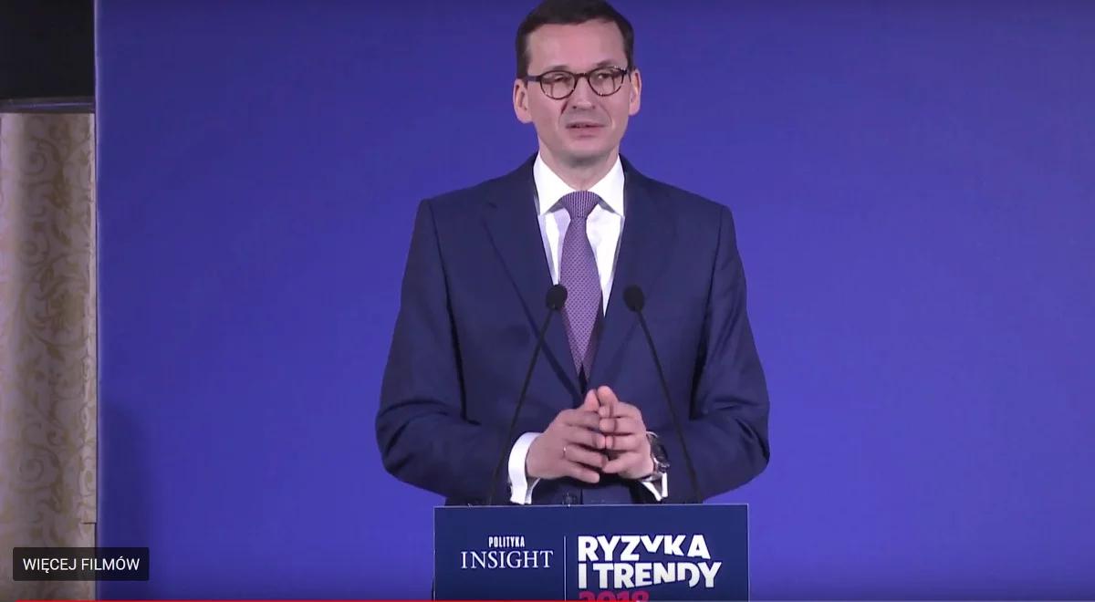 Premier Mateusz Morawiecki o trendach społecznych w rozwoju gospodarczym