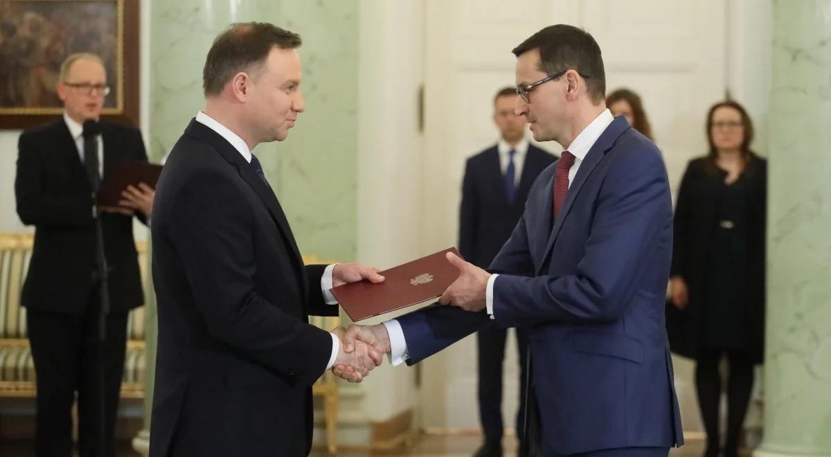 Nieoficjalnie: w poniedziałek po południu prezydent powoła rząd premiera Mateusza Morawieckiego 