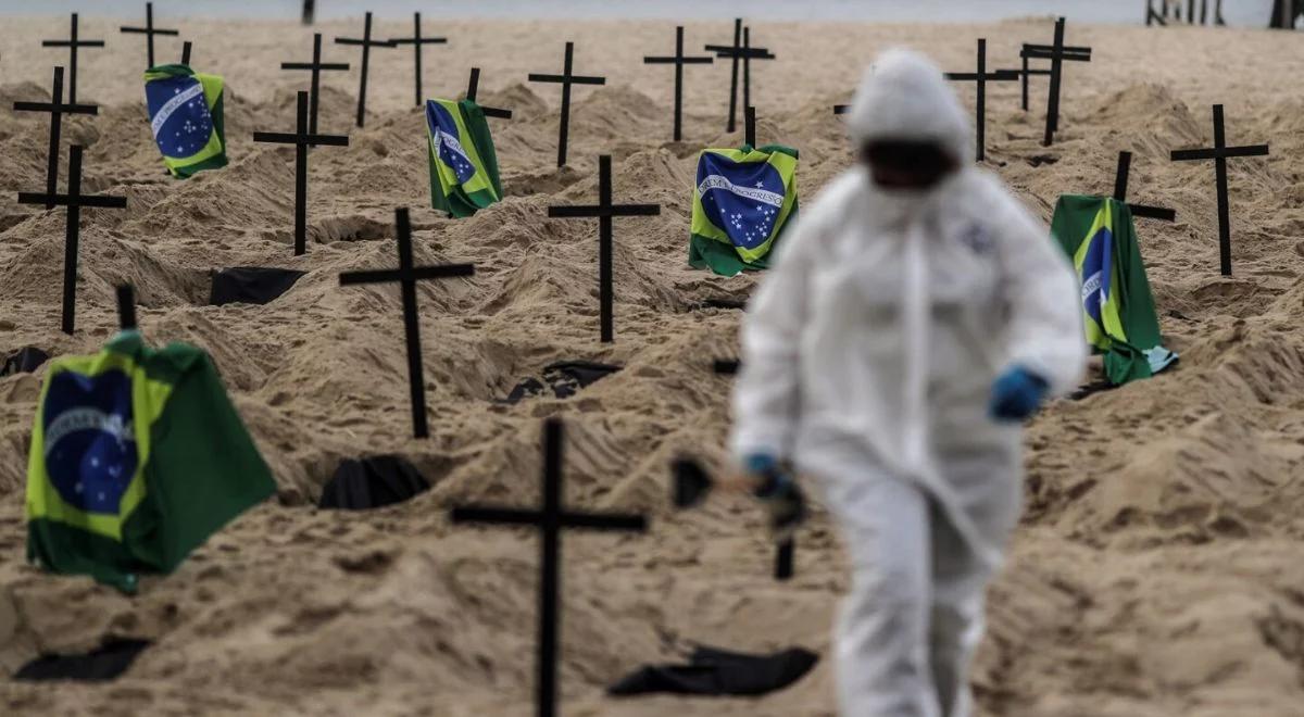 Trzecia faza epidemii w Brazylii? Liczba ofiar COVID-19 przekroczyła 40 tys.