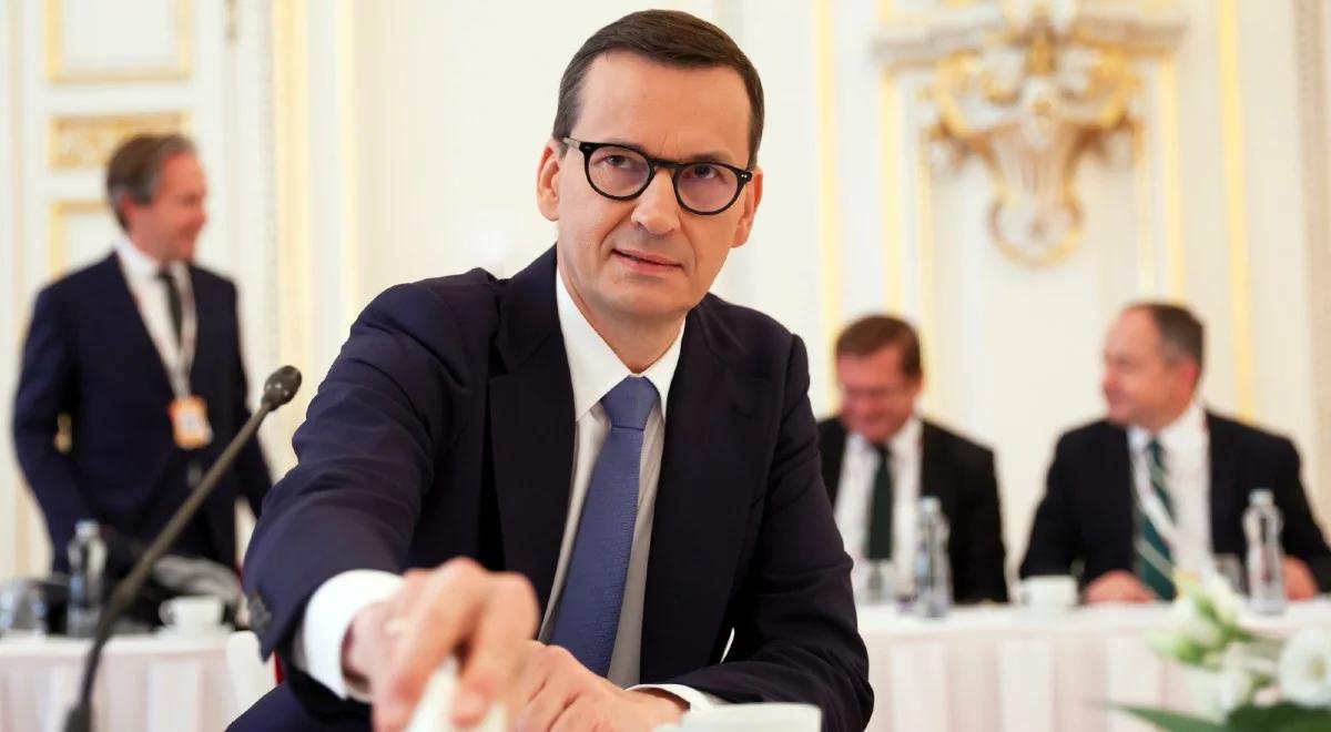 "Ograniczmy wzrost kosztów emisji, wprowadzając cenę maksymalną". Premier o sposobie zmniejszenia rachunków za prąd