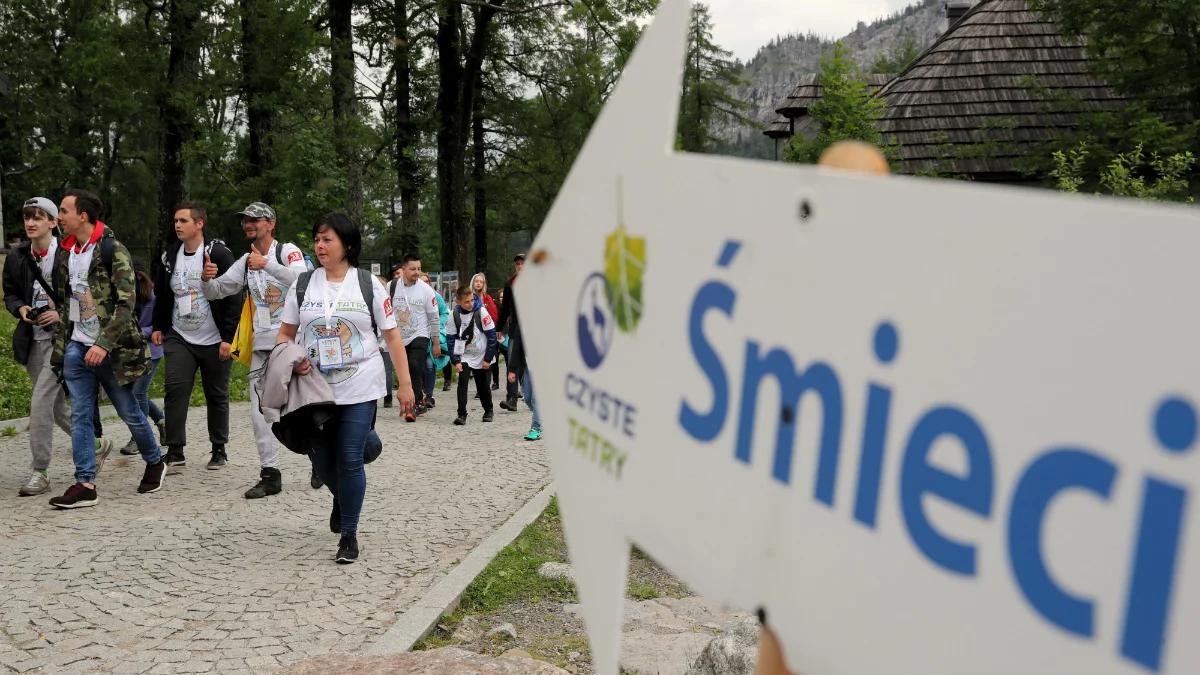 Ponad 7000 tysięcy wolontariuszy sprzątało górskie szlaki w ramach akcji "Czyste Tatry"