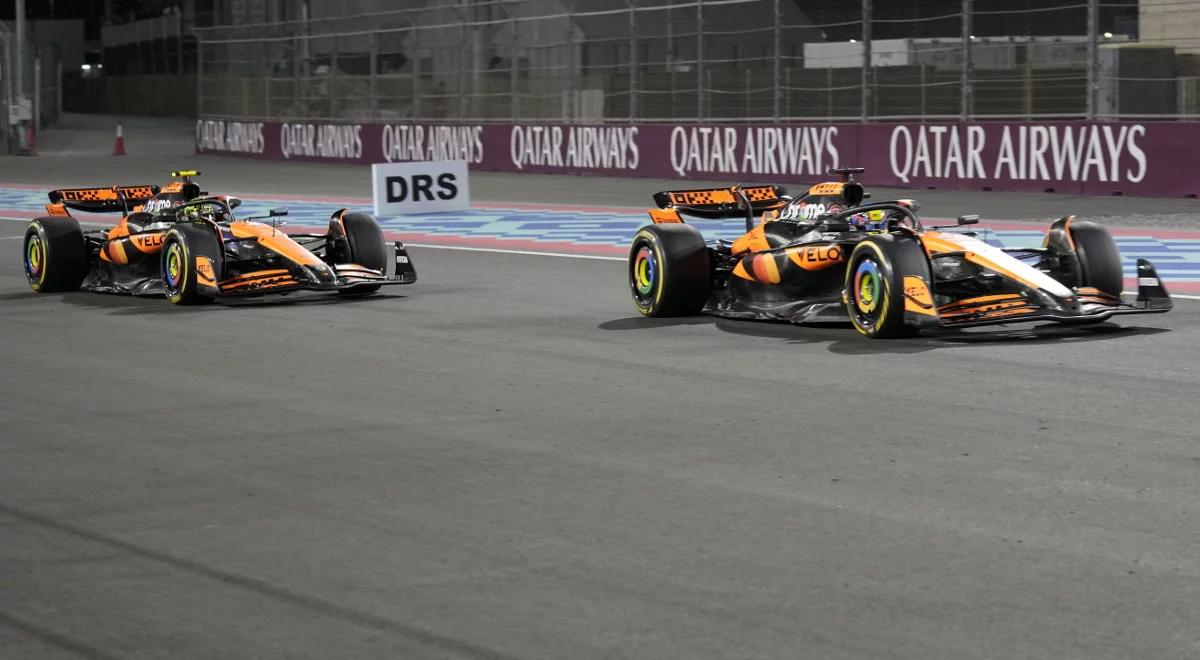Formuła 1. Dublet McLarena w sprincie przed GP Kataru. Piastri finiszował najszybciej