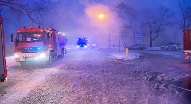 Pożar w Rembertowie. Nie żyje co najmniej jedna osoba