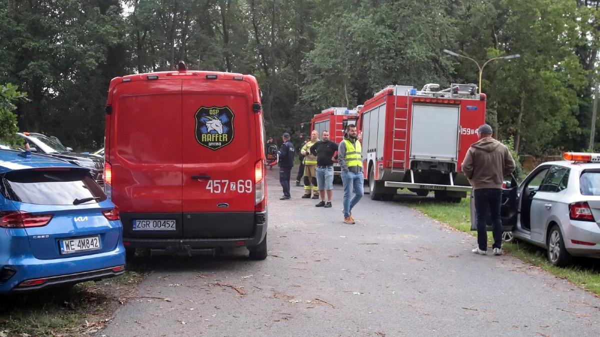 Ewakuacja mieszkańców, zamknięte drogi. Niewybuch pod Gryfinem