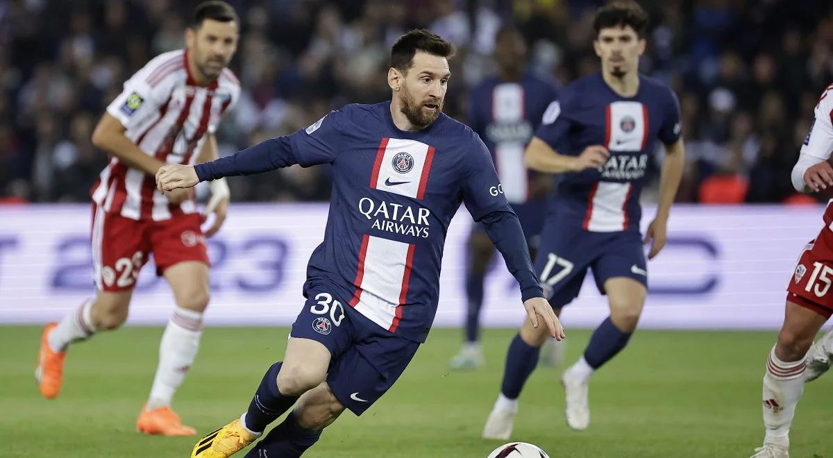 Ligue 1: PSG gromi, Messi wrócił na boisko. Nieprzyjemne powitanie gwiazdy 