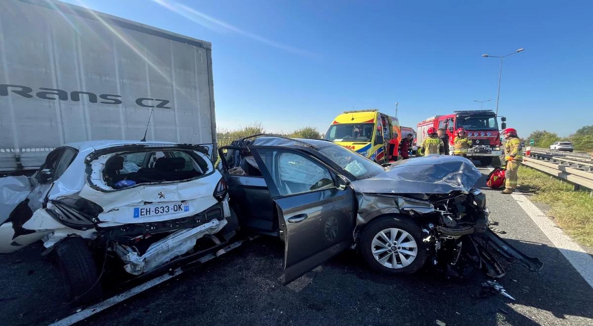 Karambol pod Oleśnicą. Jest decyzja sądu wobec sprawcy