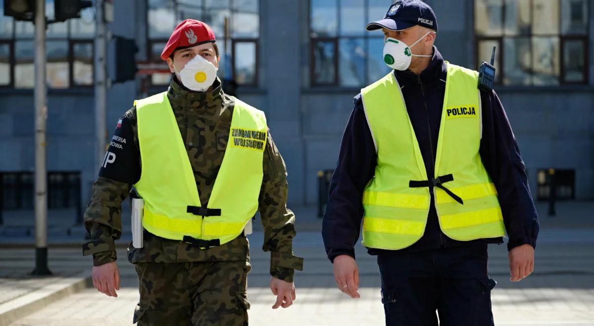 "Nie mają związku z manifestacjami". MON o wspólnych działaniach Żandarmerii Wojskowej i policji