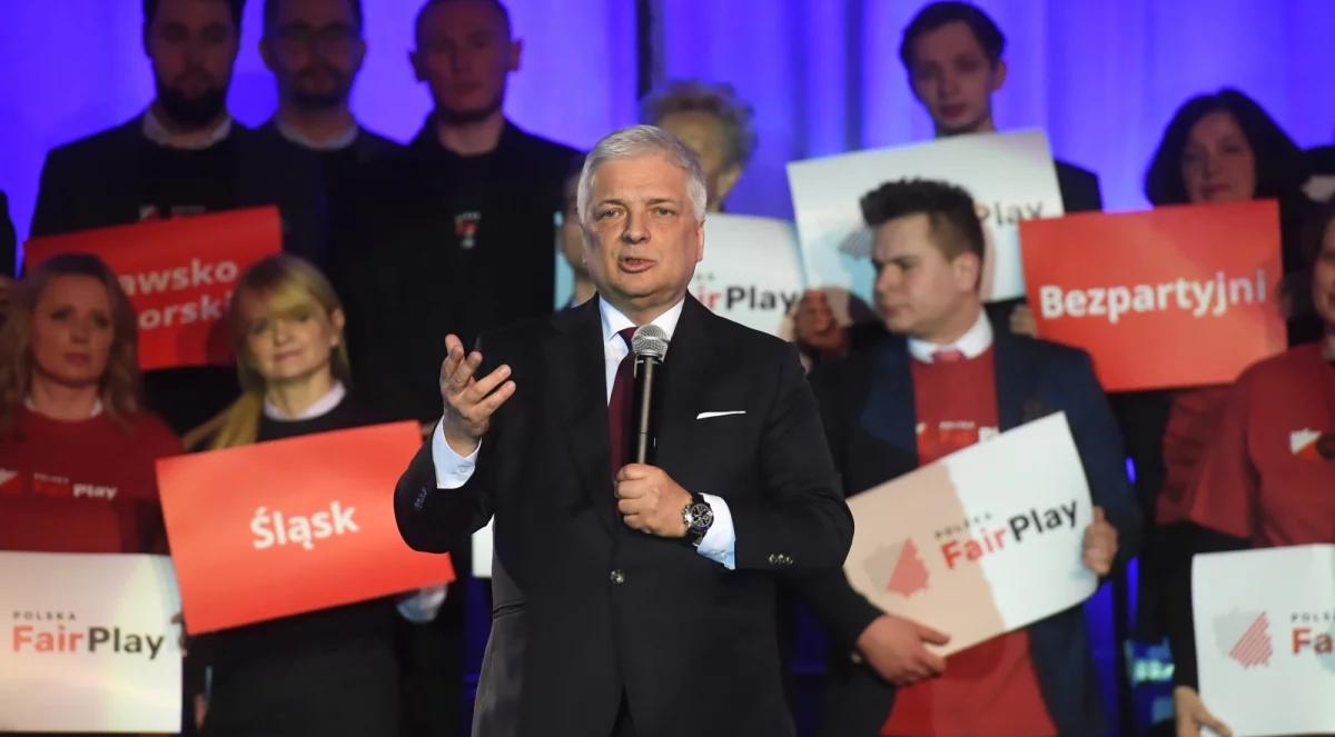 Konwencja założycielska partii Roberta Gwiazdowskiego. "Nie obiecujemy, że coś ludziom damy, obiecujemy, że im mniej zabierzemy"