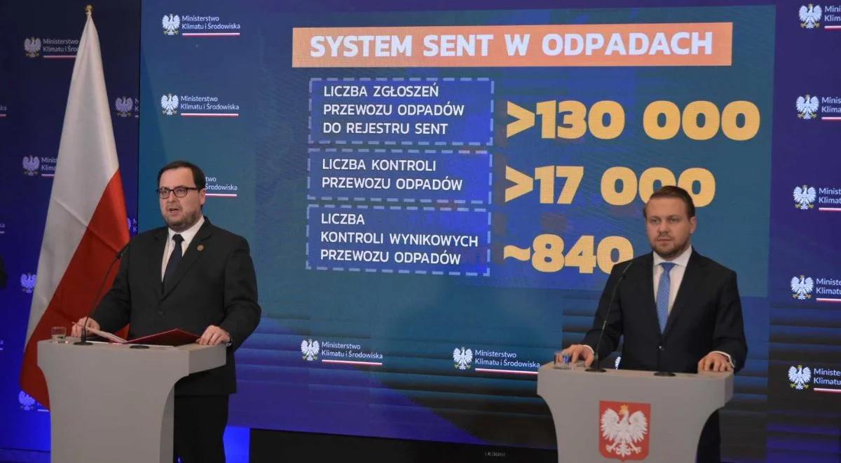 System SENT w odpadach. Wiceminister Ozdoba: to realne uszczelnienie granic Polski