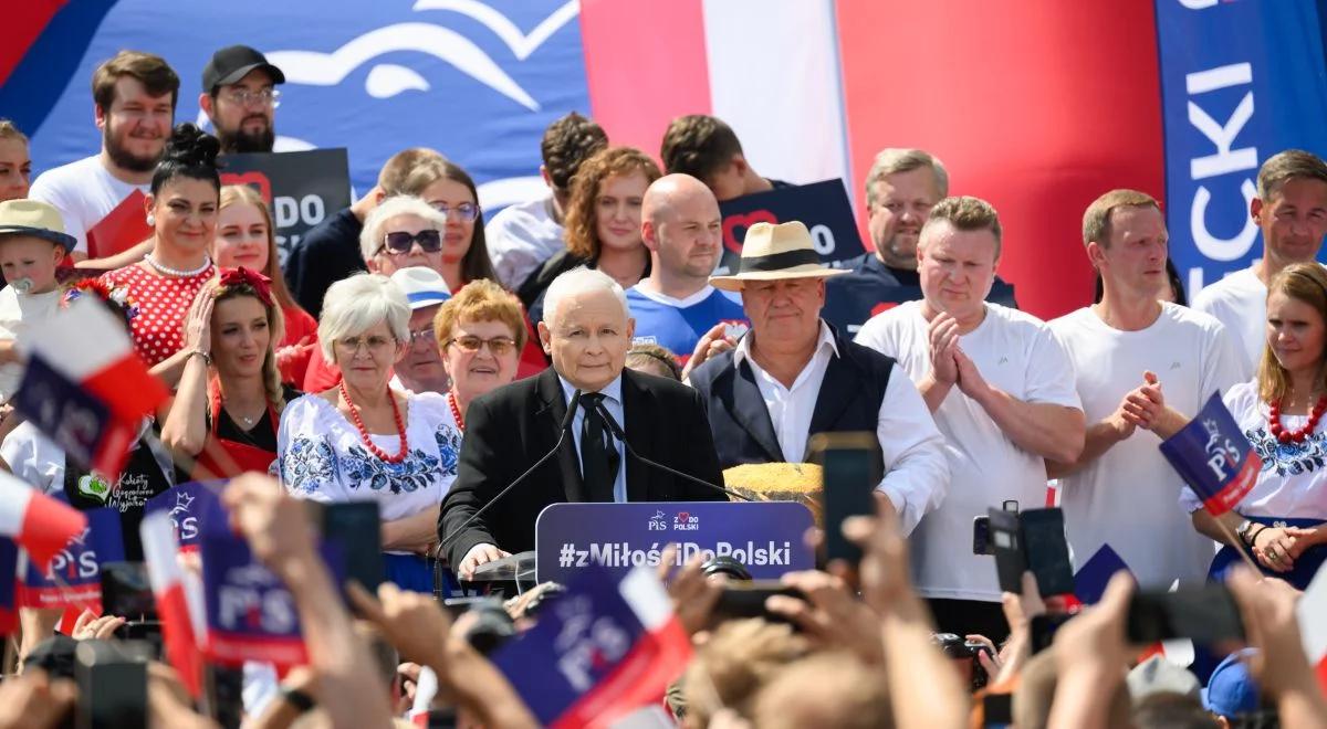 Apel prezesa PiS do wyborców. "Dajcie poparcie tym, którzy kochają Polskę"