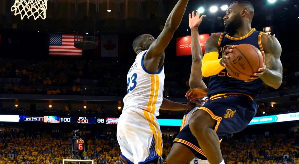Finał walki o mistrzostwo NBA: LeBron nie pomógł. Warriors prowadzą