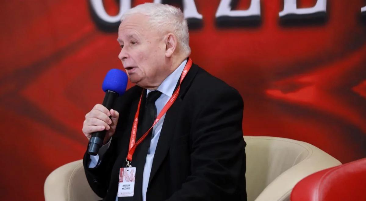 "Tu ewidentnie działają siły związane z Rosją i Niemcami". Jarosław Kaczyński o polskiej scenie politycznej