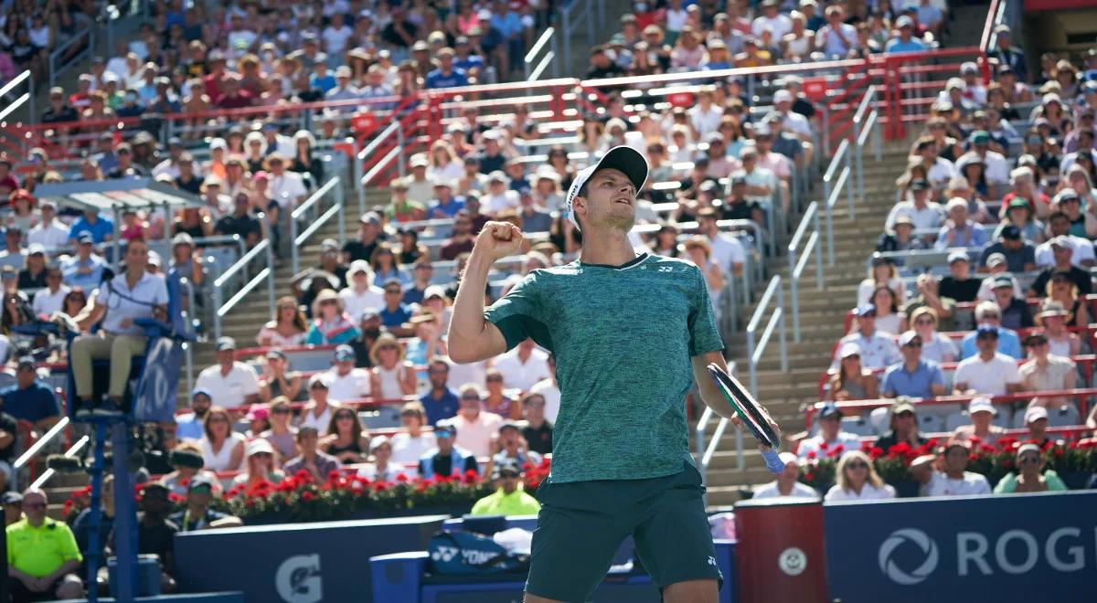 ATP Montreal: Hubert Hurkacz w finale! Polak odwrócił losy meczu 