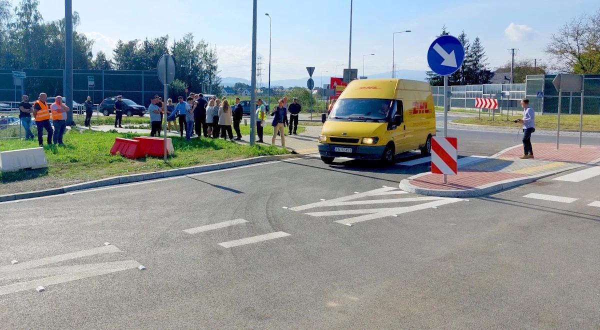 Obwodnica Chełmca otwarta. Nietypowa konstrukcja i duża zmiana dla kierowców