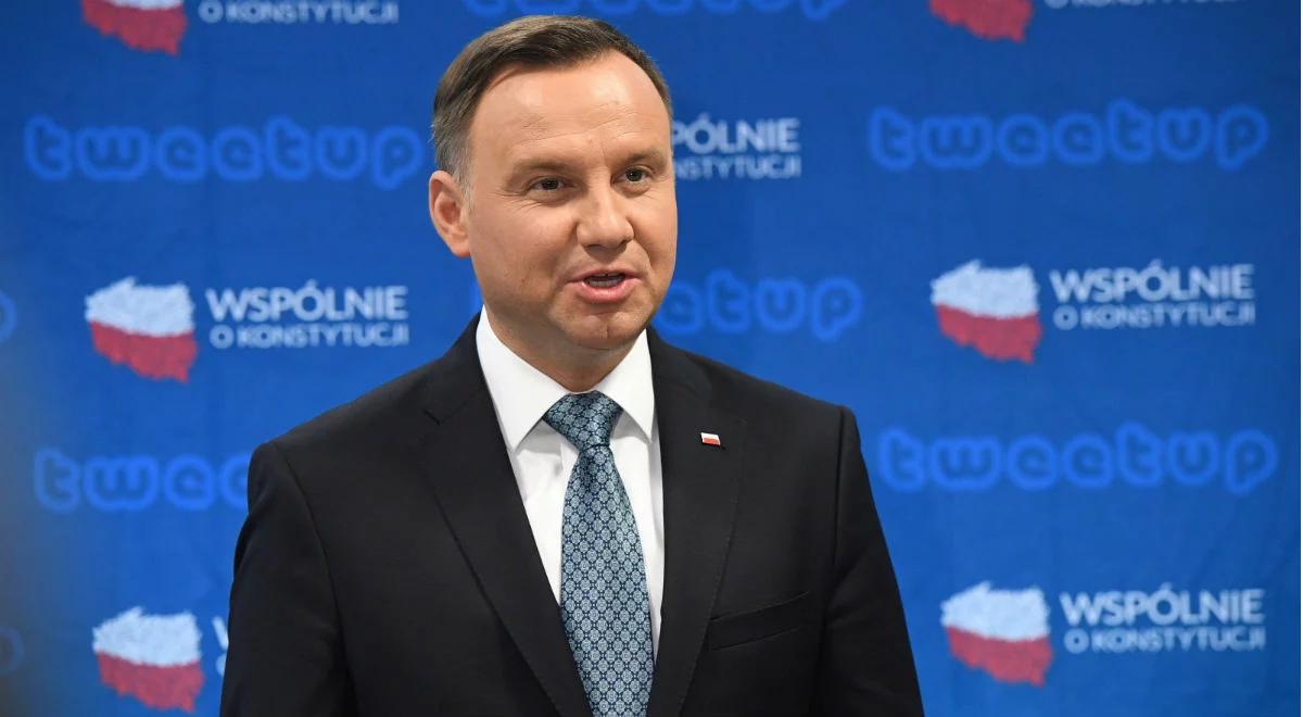 Prezydent: trzeba wiek emerytalny zabezpieczyć w konstytucji 