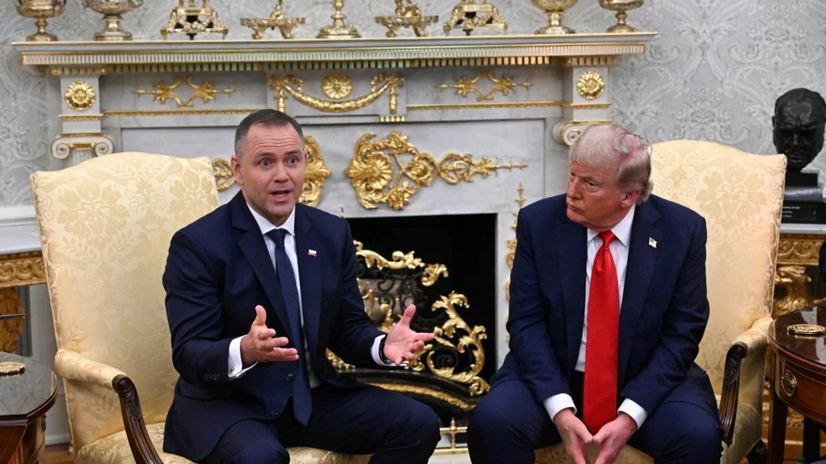 Karol Nawrocki w Białym Domu. Spotkanie z Donaldem Trumpem [ZAPIS RELACJI]