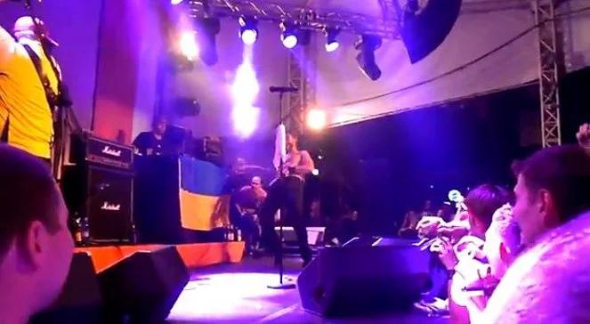 Bloodhound Gang znieważył również flagę Ukrainy?