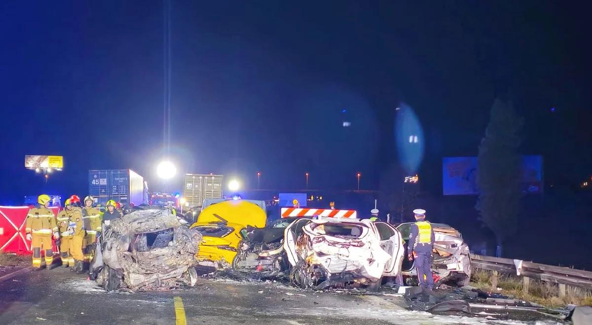 Dotarli do świadka tragicznego karambolu. Blokowano korytarz życia? "Wyjaśnią śledczy"