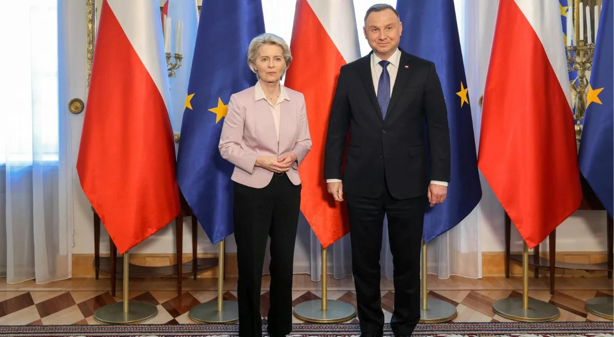 Komu ufają Ukraińcy? Andrzej Duda i Ursula von der Leyen liderami