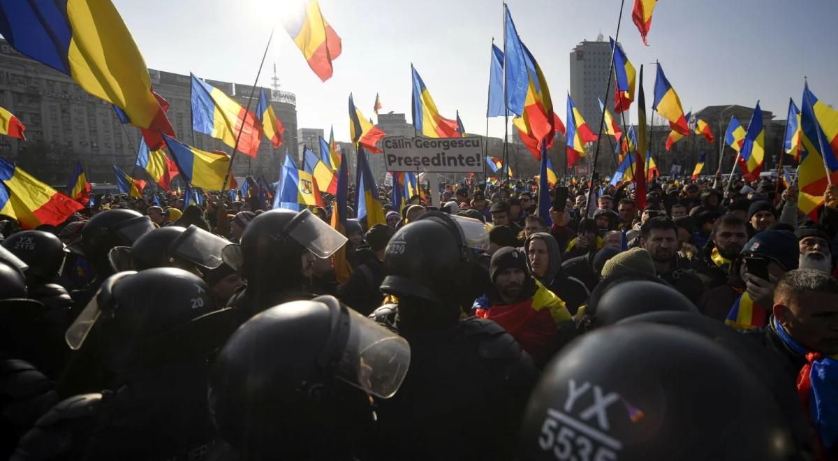 Protesty w Bukareszcie. Policja zatrzymała Polaka